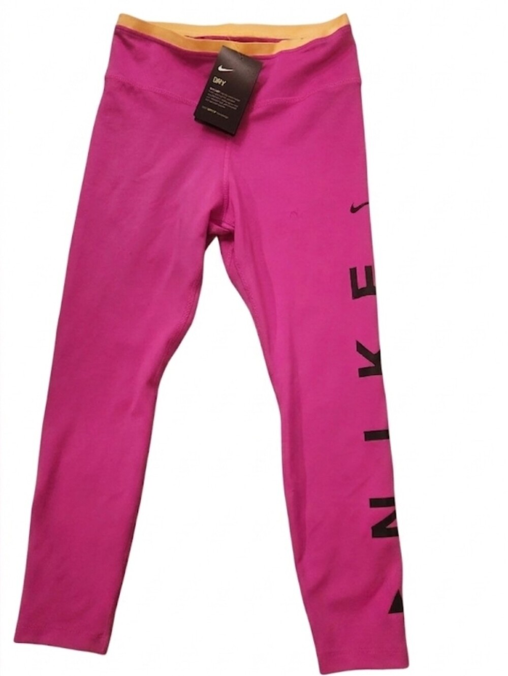 Nike Pink Performance Leggings with Side Logo Size Small - Picture 4 of 4